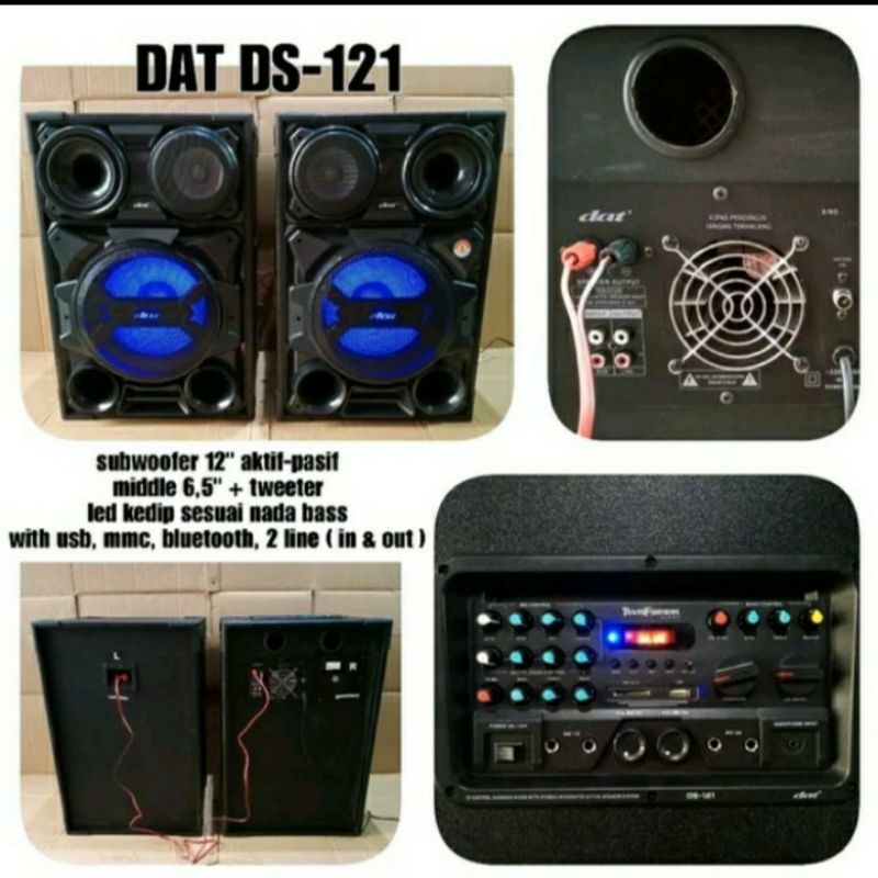 DAT Speaker Active DS-121 - 12 Inch - ORIGINAL