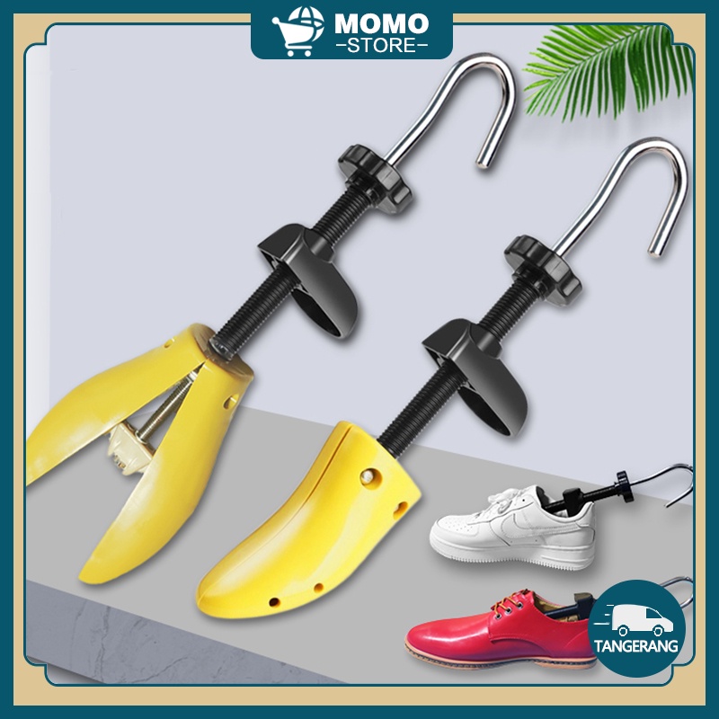 Jual Alat Pelebar Sepatu Shoe Tree / Sesuaikan Ukuran Sepatu Kebesaran ...