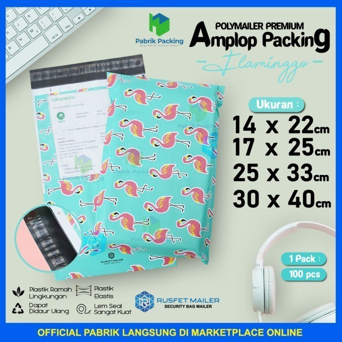 

Update Polymailer Flaminggo Rusfet / Amplop Packing Murah Variant Per Pack Limited