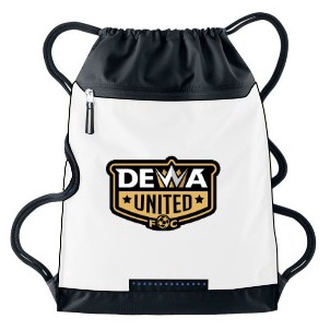 Tas Serut pria string bag polos selempang olahraga bahan Taslan waterproof | Tas Pria Ransel Serut Klub Bola Dewa United