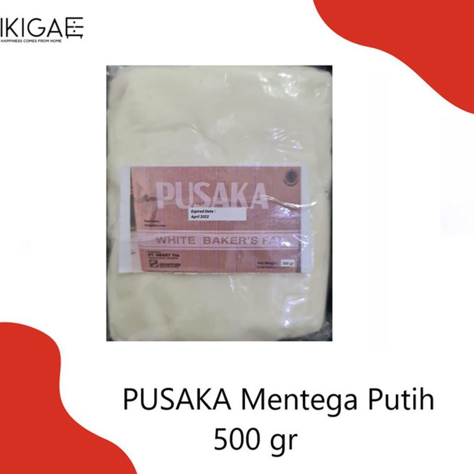 

Fresh--PUSAKA WHITE BAKER`S FAT / MENTEGA PUTIH 500 GR