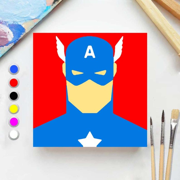 

Mantap Paint By Number Superhero Robin 20X20 Painting Kit/Set Melukis Sale!!!