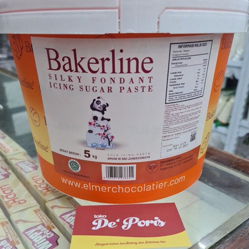 

Fondant Bakerline 250grm