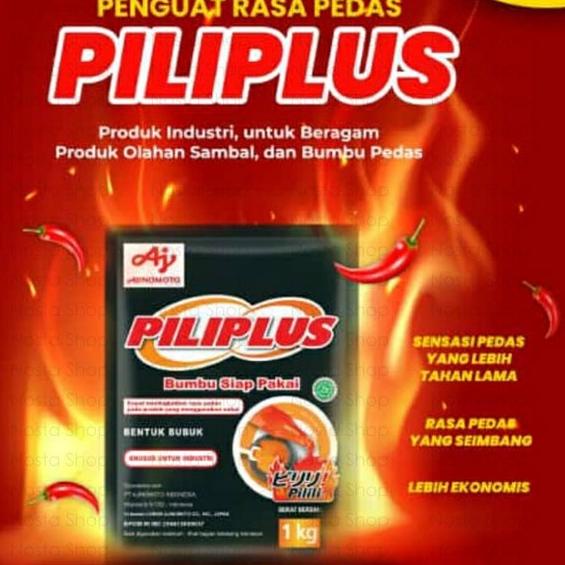 

10.10 Product HOT Ajinomoto Piliplus Bumbu Penguat Rasa Pedas 1 Kg murah