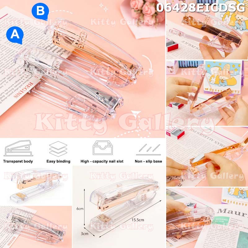 

Stapler Jumbo Transparan AT06428