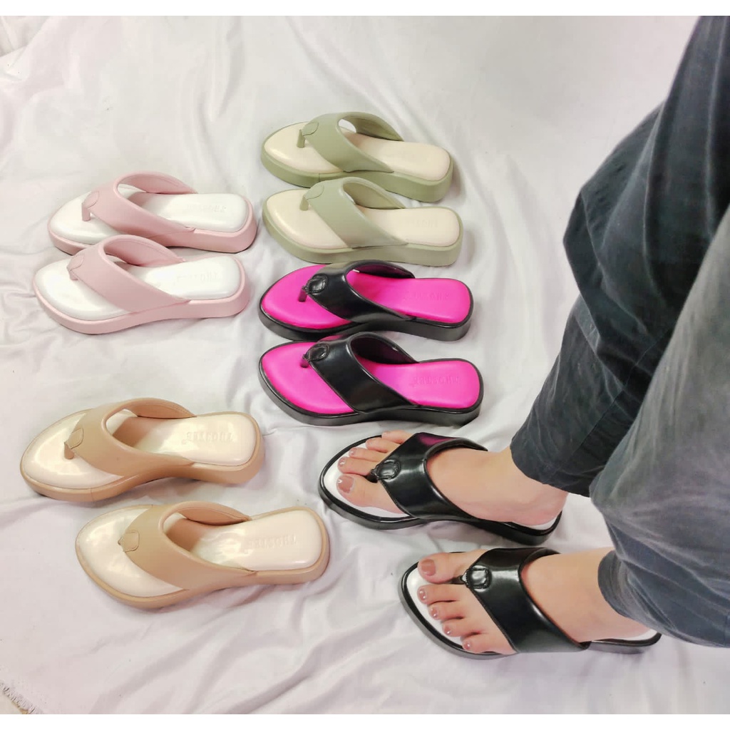 Sandal Platform Wedges Wanita Thostee Stacy RajaKpop