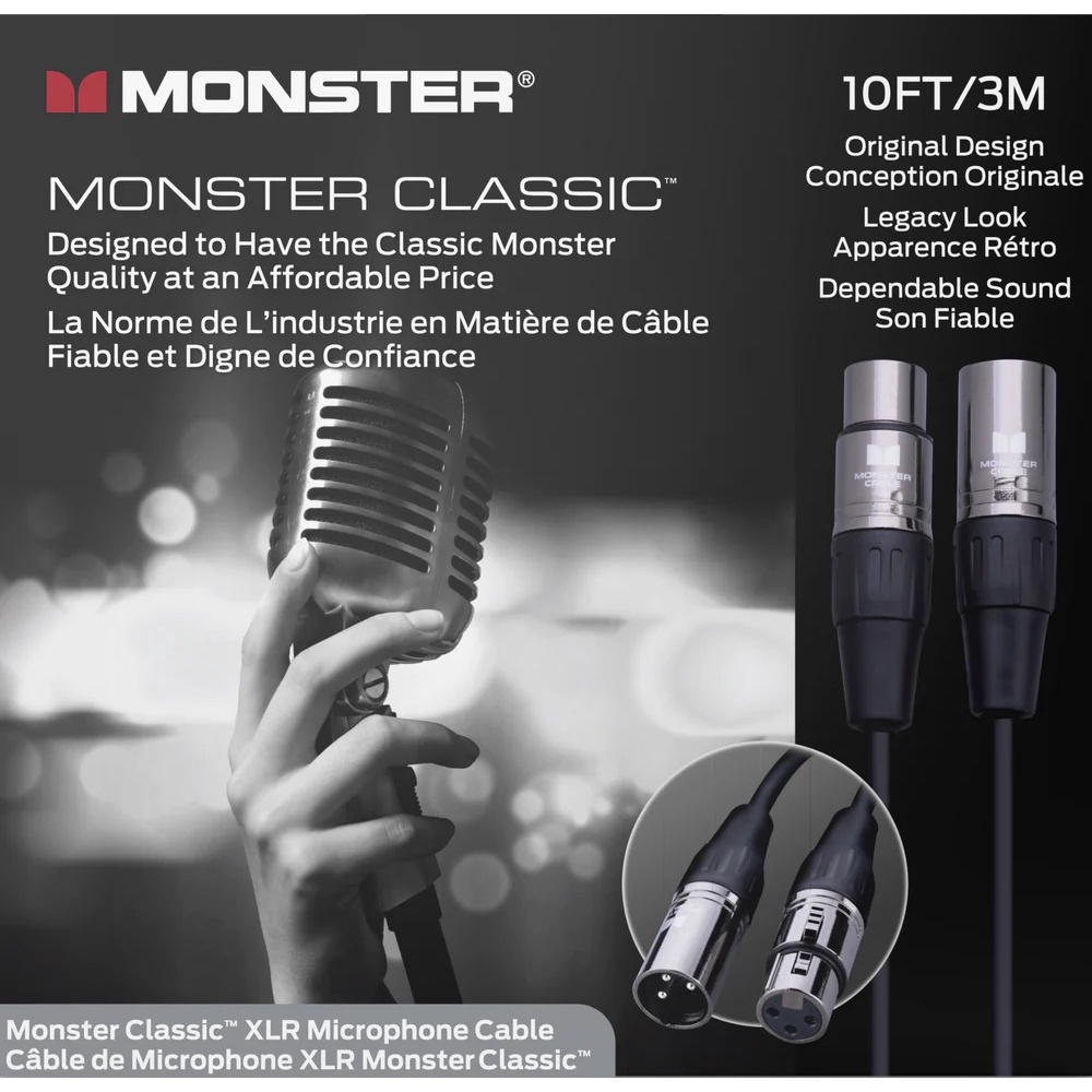 Monster Prolink Monster Classic Microphone Cable ( MONSTER CABLE )