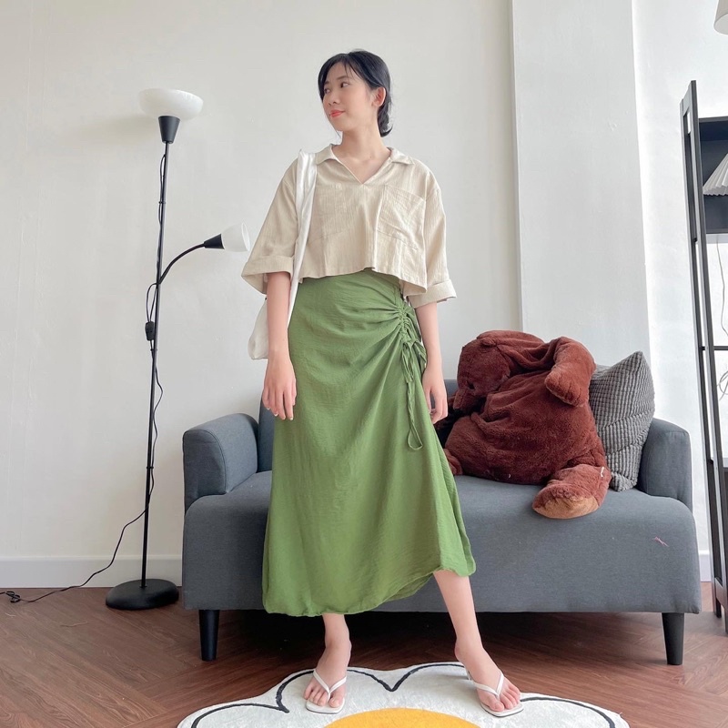 Mikha Crinkle Rok Serut 11C