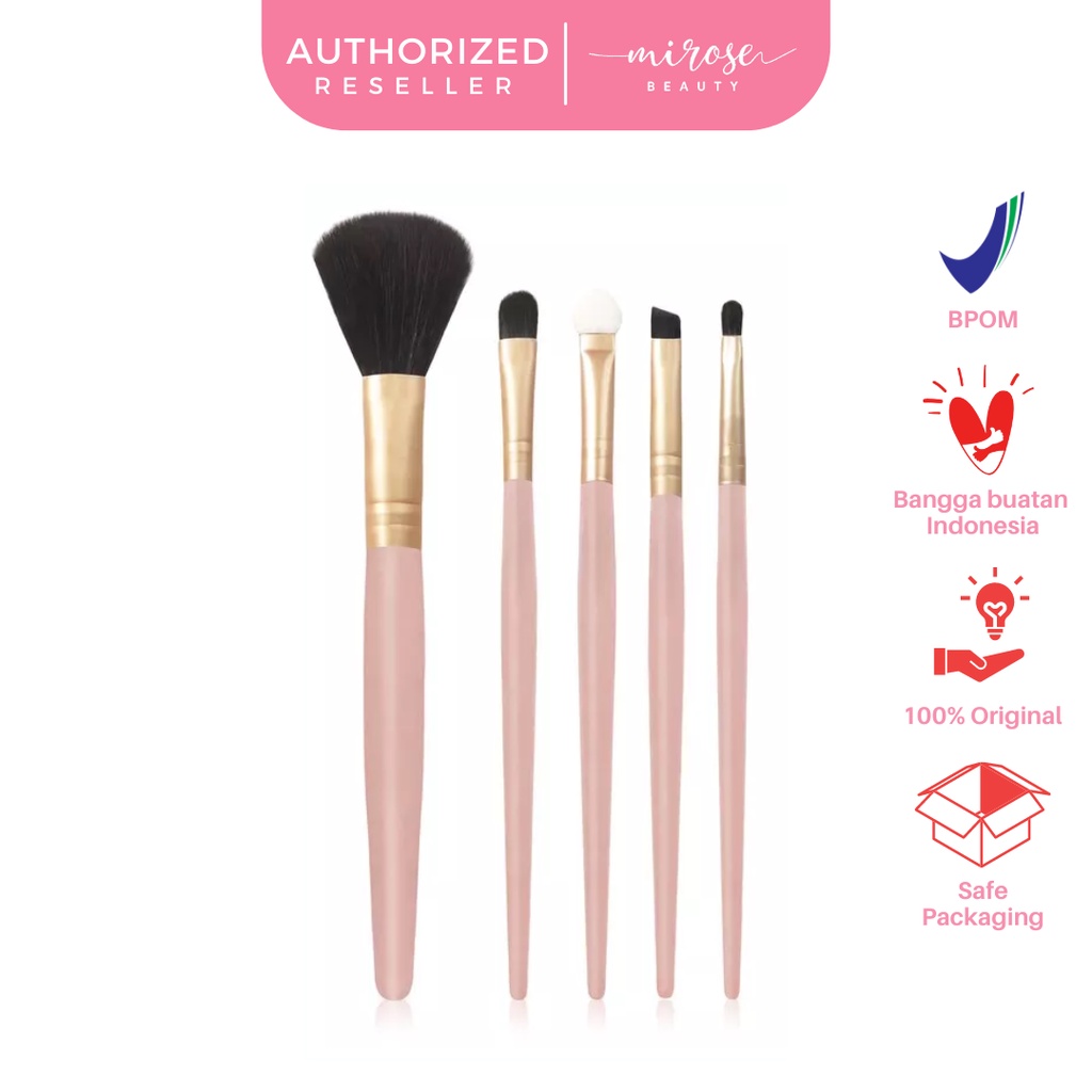 GLAMFIX Excellent Brush Set Make Up 5 Pcs