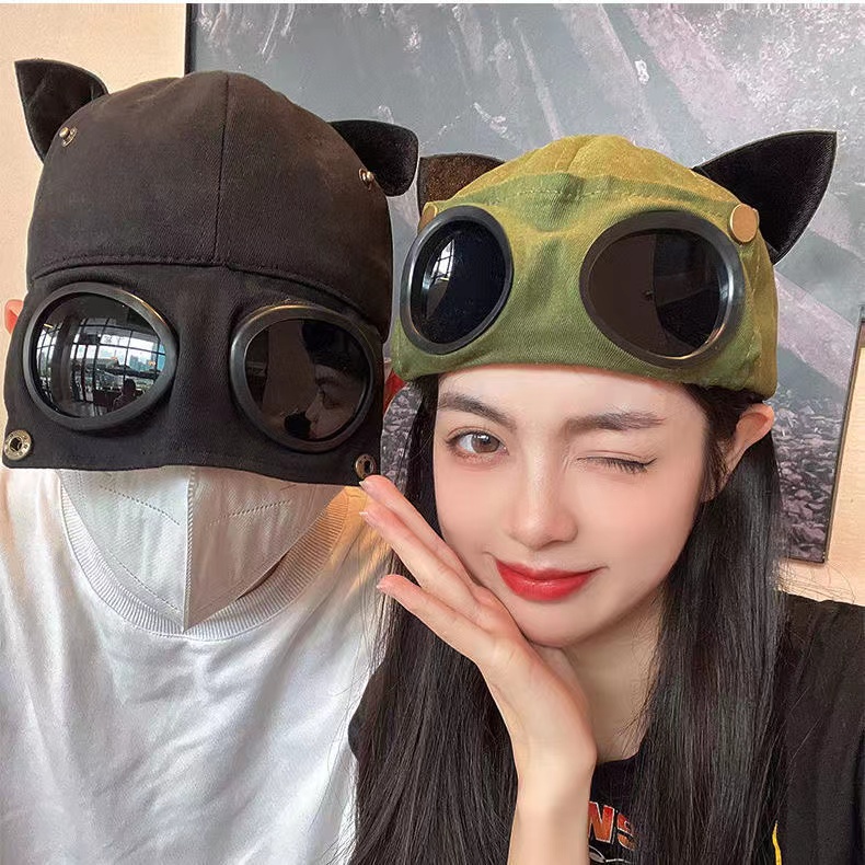 Topi baseball Desain mars pilot Gaya Korea Untuk Pria Dan Wanita