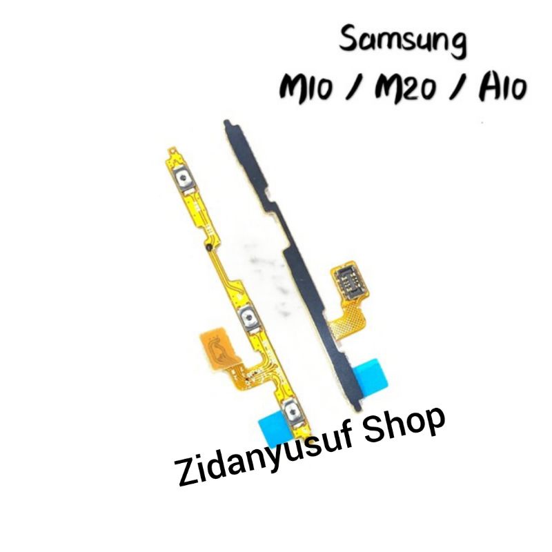 Flexibel flexible On off Volume Samsung A10 A105 / M10 M105 / M20 M205 ORIGINAL