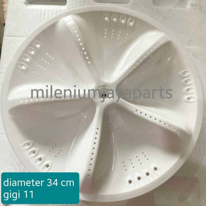 Pulsator Mesin Cuci SHARP 1 Tabung diameter 34 cm as gigi 11