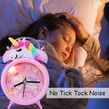 Jam Weker Anak Perempuan Karakter Kuda Poni Lucu Alarm Clock Kring Nyaring / Jam Meja Klasik Unik Aesthetic Murah / Jam Weker Alarm Model Classic Unicorn / Jam Beker Alarm karakter Lucu Mini Bunyi Keras Warna Pink / Jam Kado Ulang Tahun Anak Lucu Unik