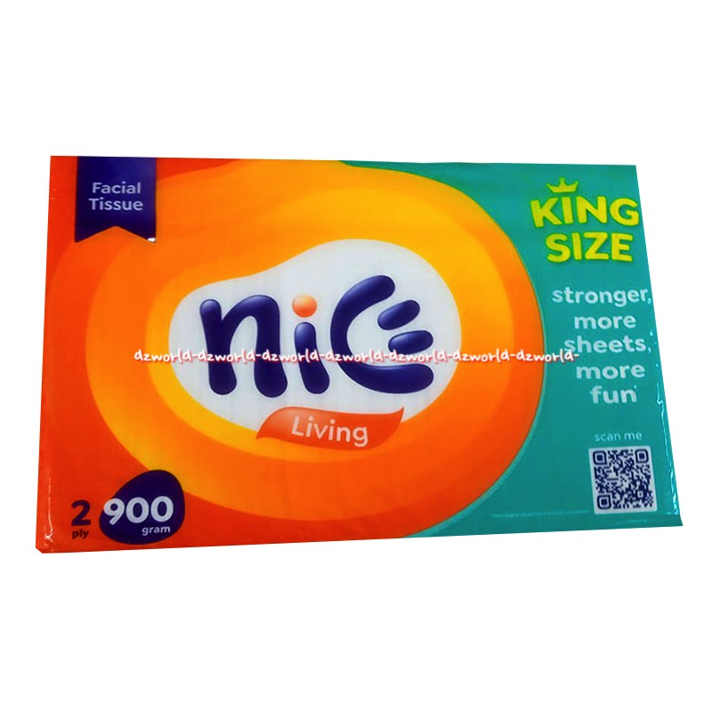 Nice Facial Tissue 900gr Tisu Wajah Nais Naice 2ply Tissu Tisu Besar Nice Living King Size 900gr Tissue Nice Naice Kemasan Besar Jumbo Tisu Muka Wajah Facial