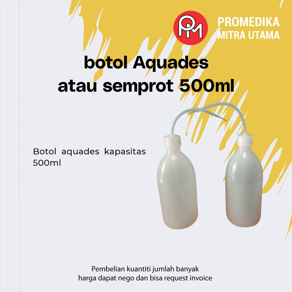 botol Aquades atau semprot 500ml