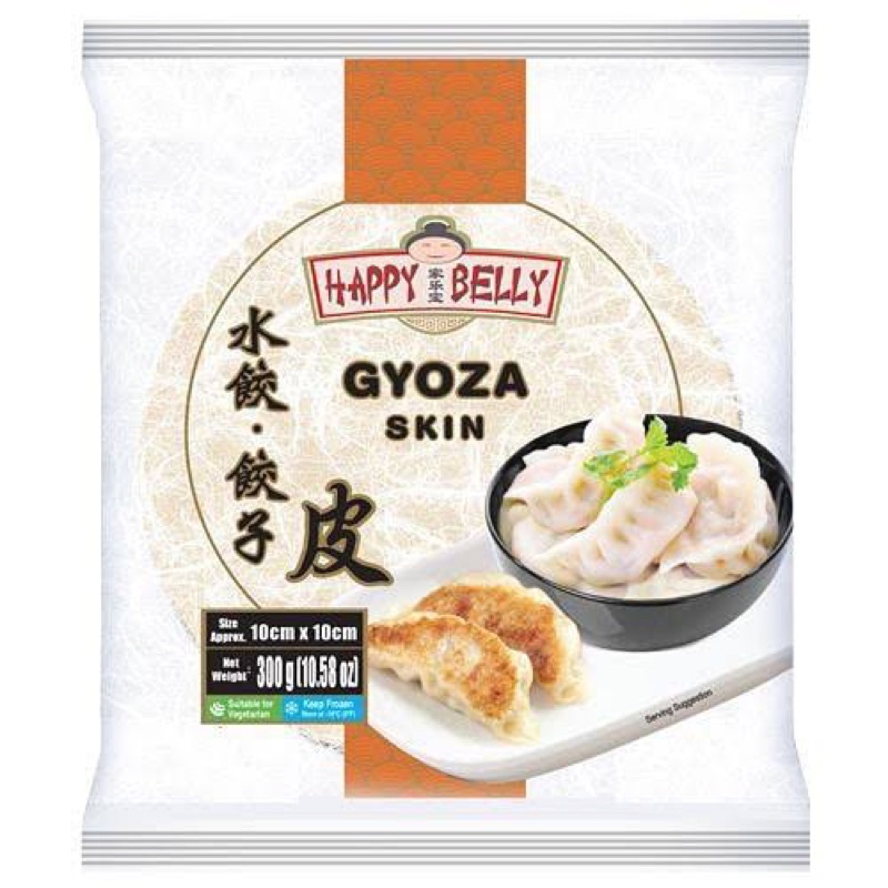 

Happy Belly Gyoza Skin (Kulit Gyoza) 300 Gram