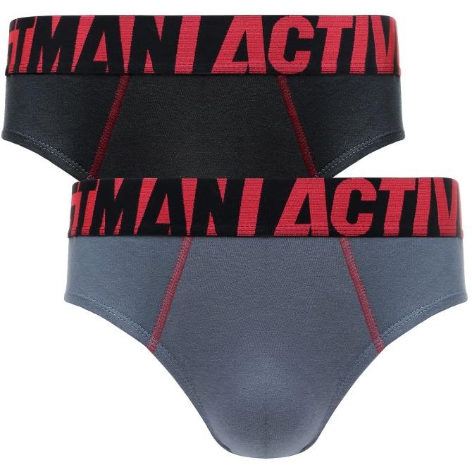 GT MAN - MINI BRIEF - GTKB05 - 2PCS MULTICOLOUR
