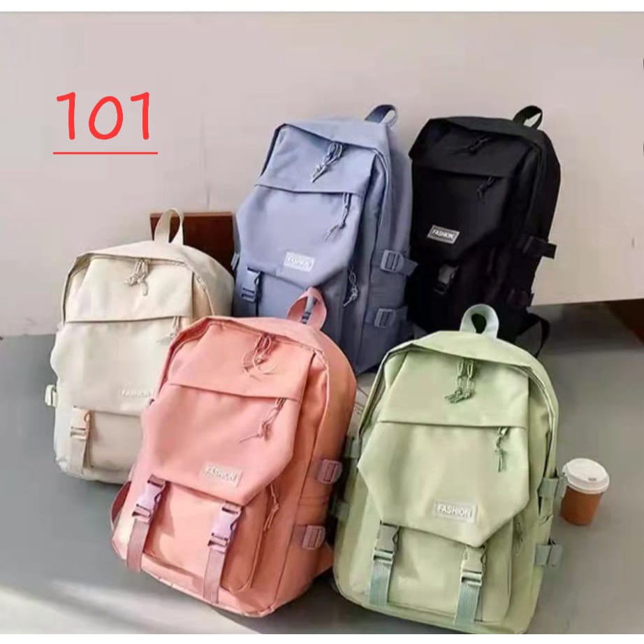 Tas Sekolah ABG Ransel Fashion Korea Style Tas Remaja Kuliah Pria Wanita Backpack Fashion Korea Import Tas Import Tas ABG Korea Fashion Trendy