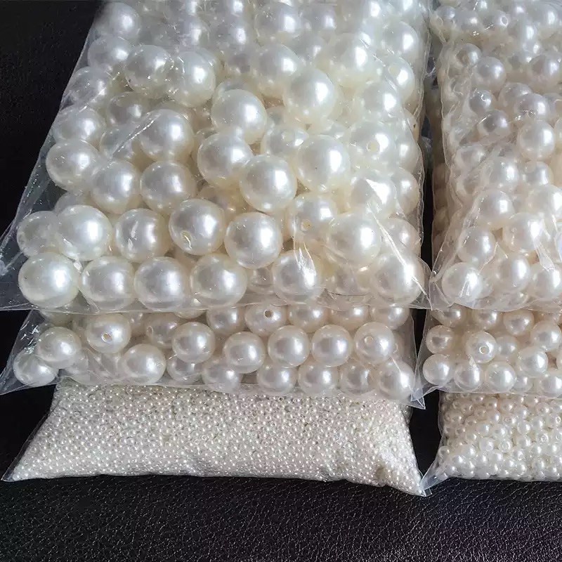 Mutiara Tanpa Lubang - 10mm 1cm Premium 50 gram