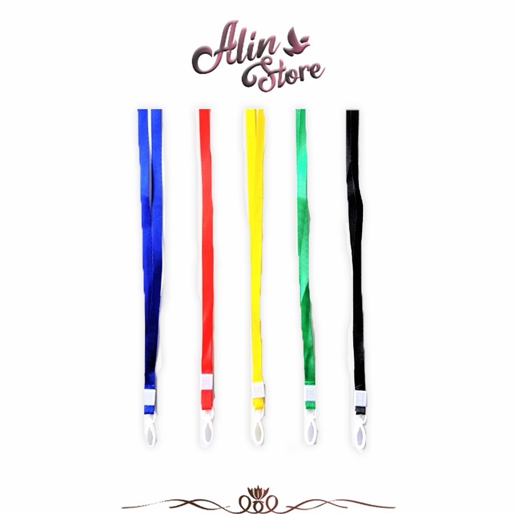 

Tali ID Card Strap / Lanyard Satin 1 Cm No Name