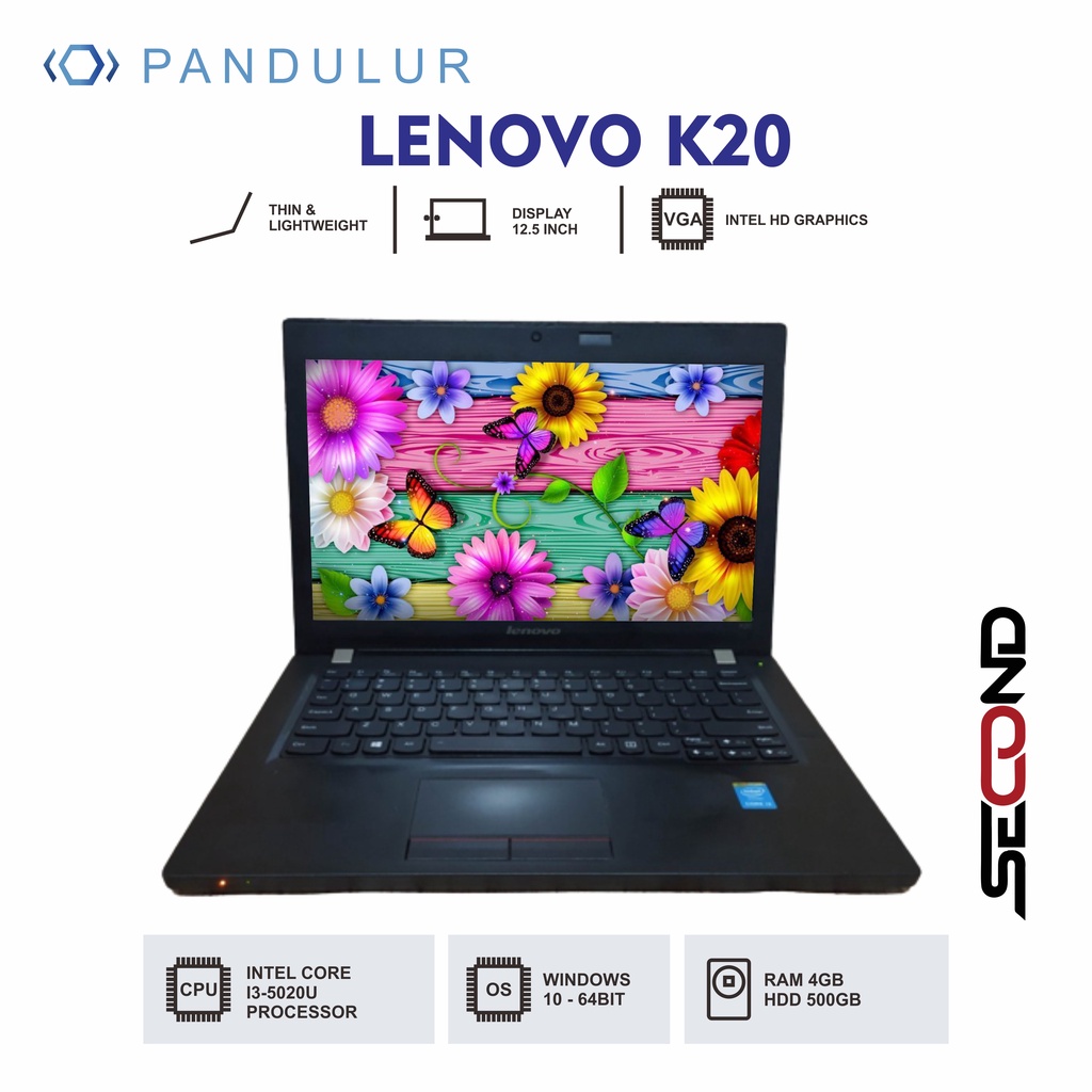 LENOVO K20 Core i3 RAM 4GB HDD 500GB Second