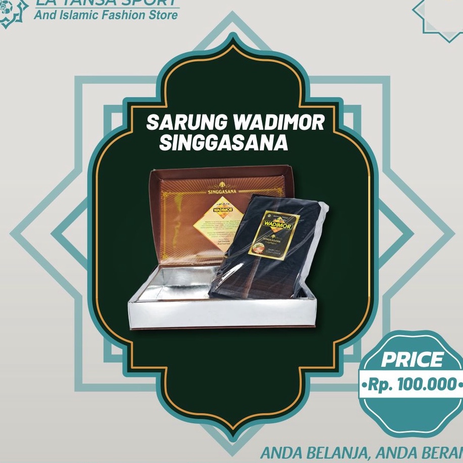 SARUNG WADIMOR SINGGASANA TERBARU