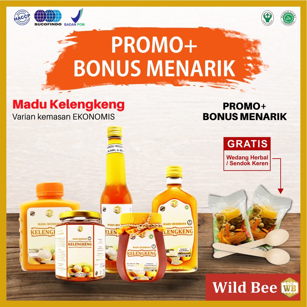 

Madu Kelengkeng / Lebah Apis Melifera - Wild Bee - Medium