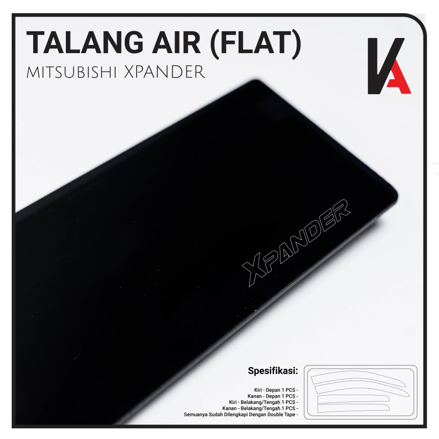 TALANG AIR PINTU MOBIL XPANDER MODEL FLAT RATA HIGH QUALITY MURAH