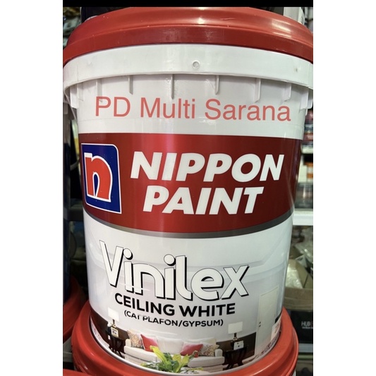 VINILEX CEILING WHITE CAT PLAFON VINILEX KEMASAN 5 KG