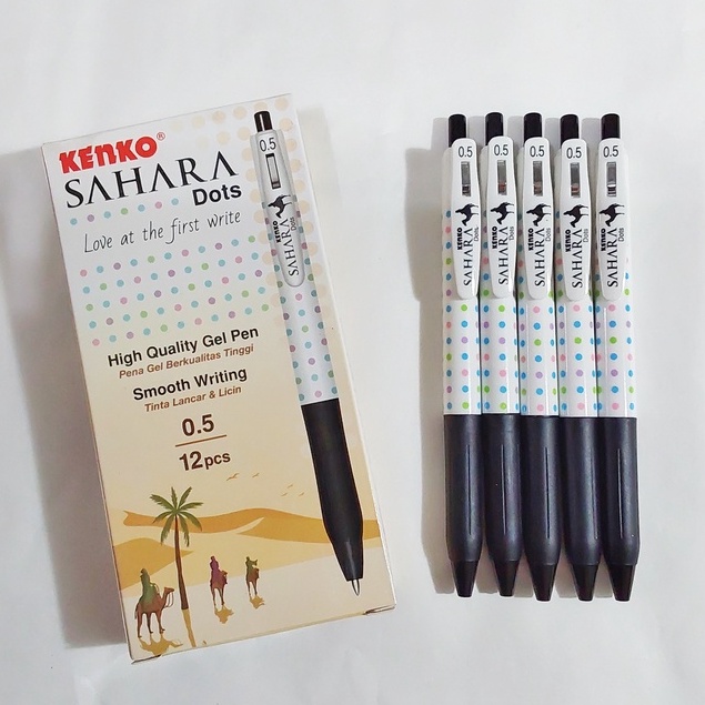 

(PAK) PULPEN KENKO SAHARA DOTS / KENKO SAHARA DOTS / BOLPOIN KENKO