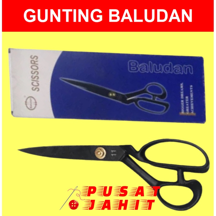 

GUNTING KAIN BAHAN BALUDAN BLACK STAINLESS STEEL