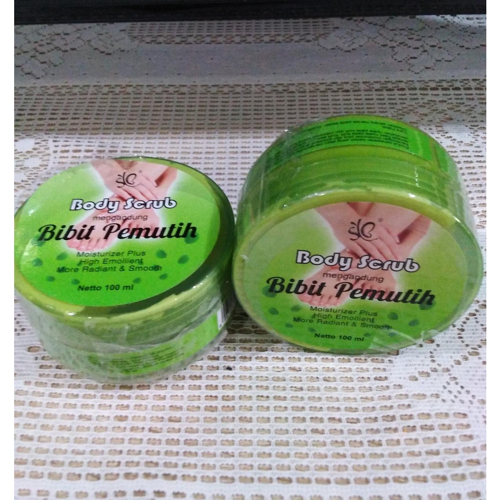 BIBIT PEMUTIH BODY SCRUB BPOM / LULUR GIRLSNEED77