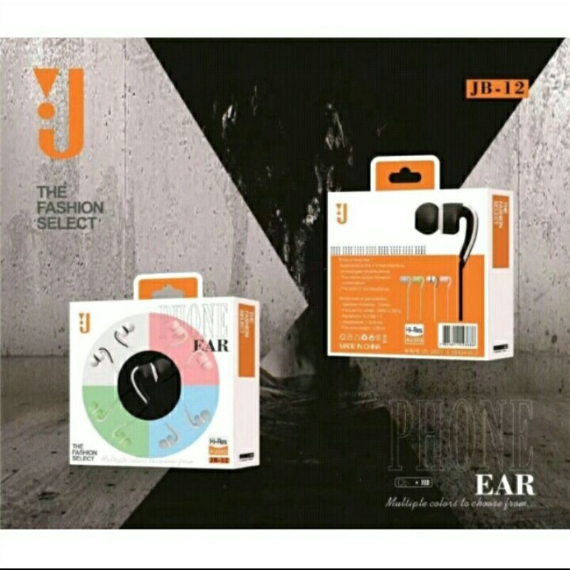 Headset/Handsfree HI-Res Audio JBL JB 12