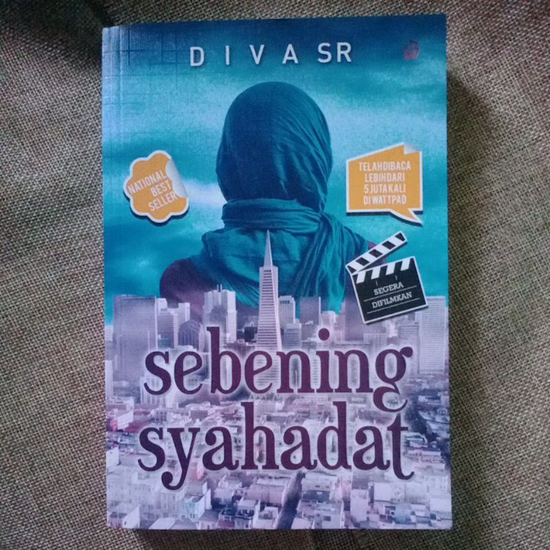 preloved novel Sebening Syahadat karya Diva SR ORIGINAL