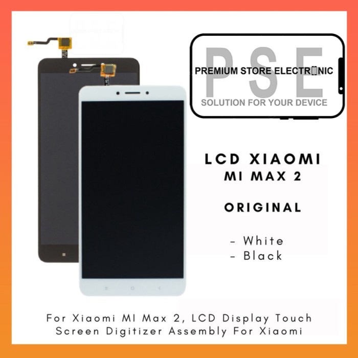 LCD Xiaomi Mi Max 2 Fullset Touchscreen ORIGINAL Garansi 1 Bulan