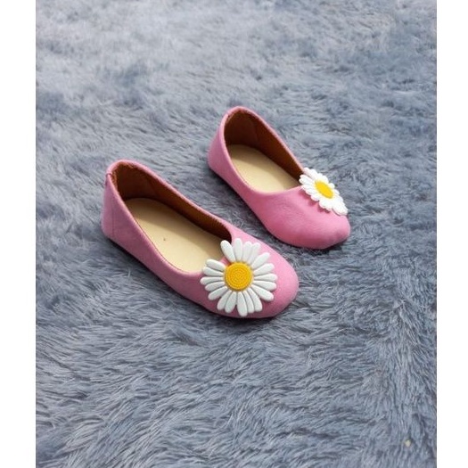 Sepatu flatshoes anak motif bunga ys 21-25