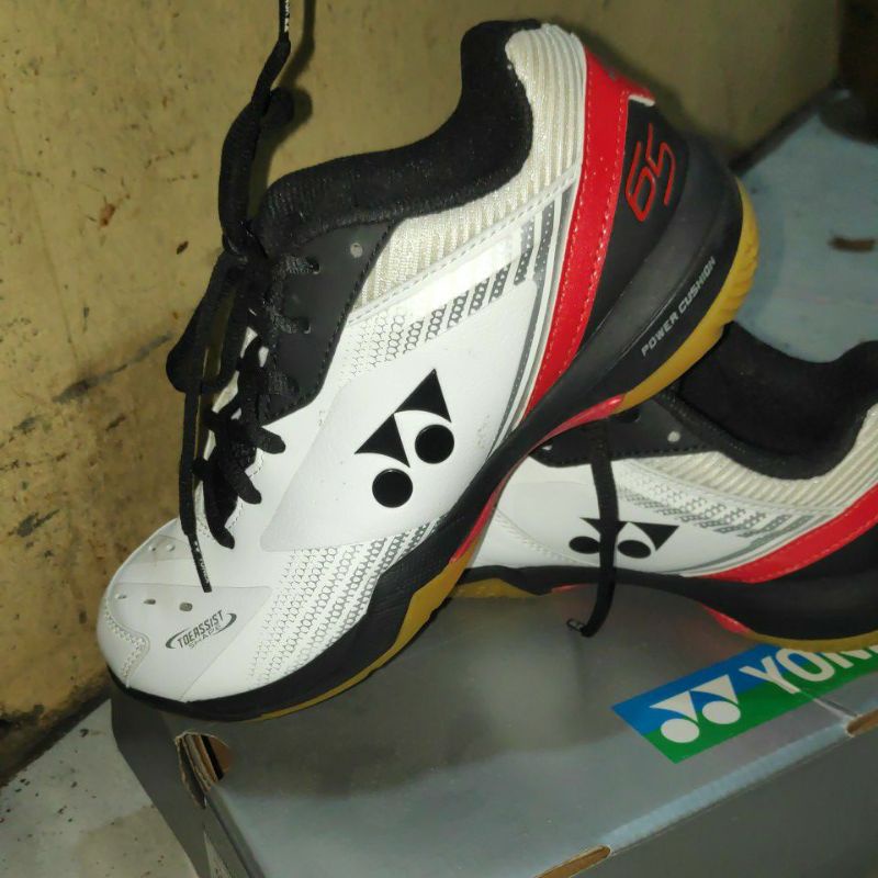 Sepatu Yonex SHB65Z3 white red Original (jp code)