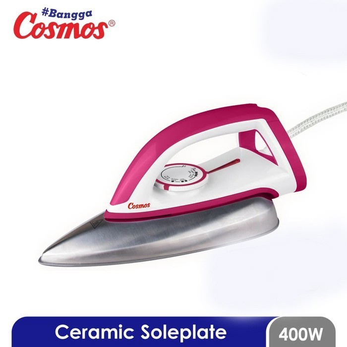 Setrika Cosmos CI-3110 C Tapak Keramik Electric Iron Ceramic Soleplate