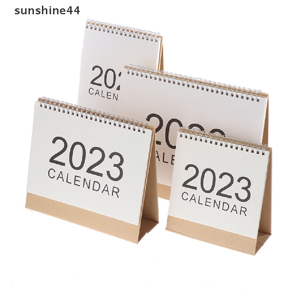 Sunshine 2023 Kalender Meja Mini Dengan Planner Jadwal Harian