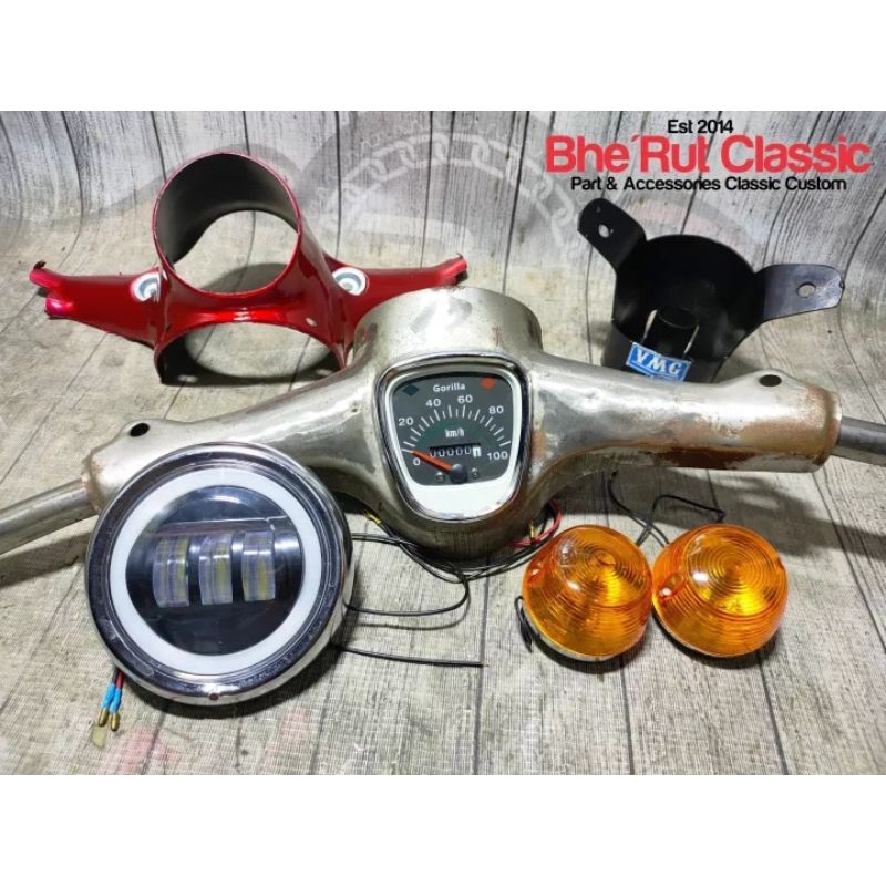 Paket Lengkap 2 Kepala Honda C70 Pnp Grand Legenda