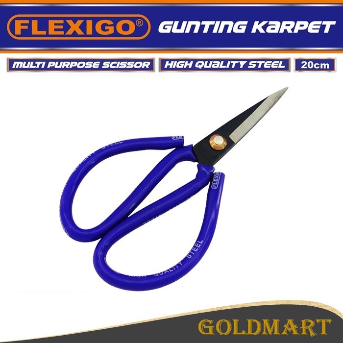 

Terbatas Gunting Karpet 20Cm / Flexigo Gunting Kertas Serbaguna Promo