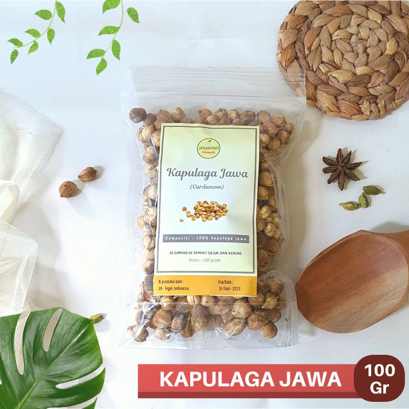 

100 Gr Kapulaga Jawa / True Cardamom Premium Quality