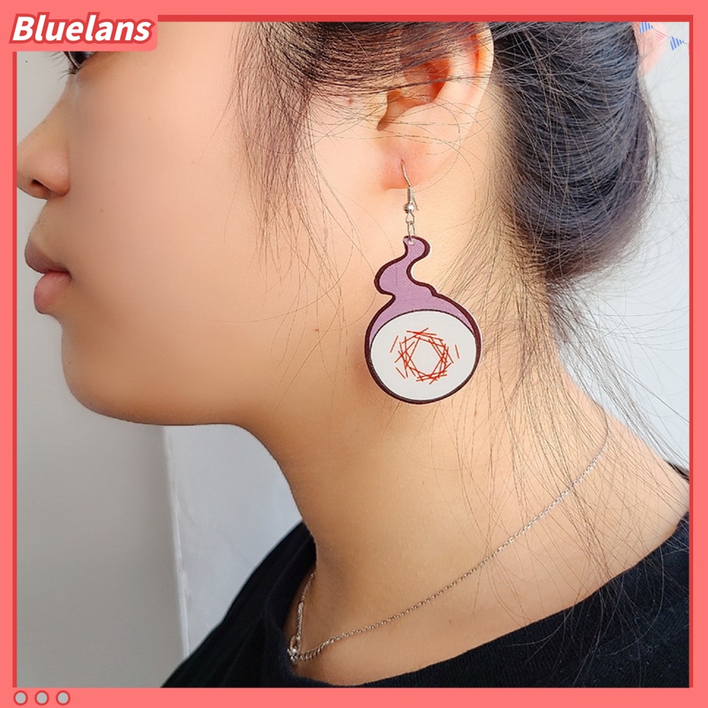 1 Pasang Anting Kait Desain Anime Toilet Bound Hanako Kun Bahan Akrilik Untuk Kostum Cosplay