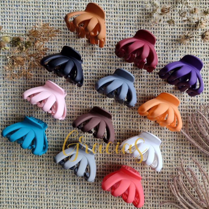 JEDAI DOFF 5 CM / JEPIT RAMBUT MATTE CAKAR 4