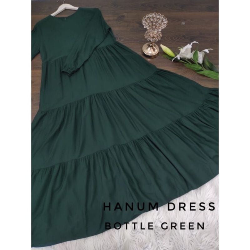 Hanum dress size jumbo premium /dress polos/ dress busui /dress rayon /homey dress /COD