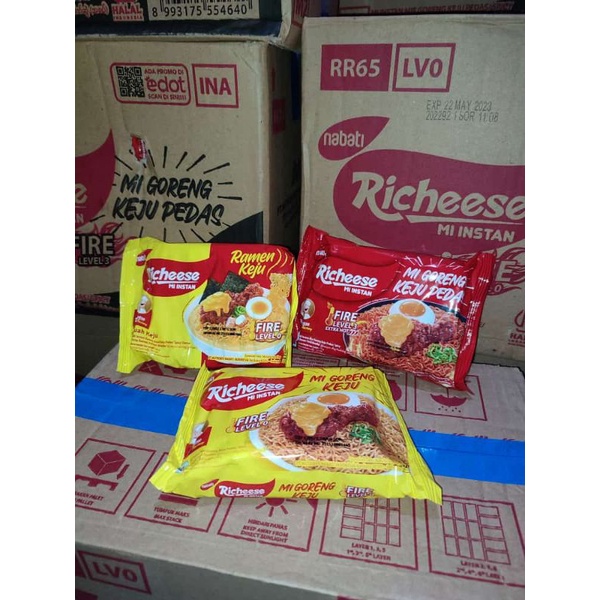 

MIE RICHEESE KEJU LEVEL 0, PEDAS LEVEL 3 MALANG ( BISA GOSEND/COD) GRATIS ONGKIR