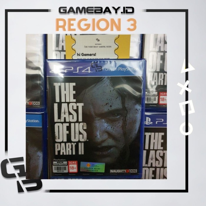 Bd Ps4 / Ps 4 The Last Of Us Part Ii / 2 Cd / Dvd / Kaset / Game / Games