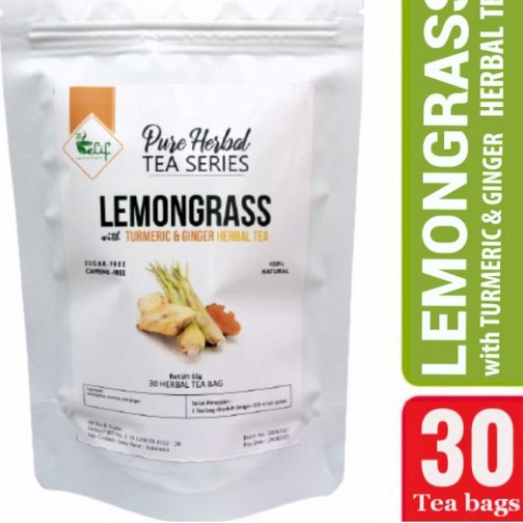 

IdR7d7C--Lemongrass Turmeric Ginger Tea : Teh Jahe Serai Kunyit (30 Tea Bag)