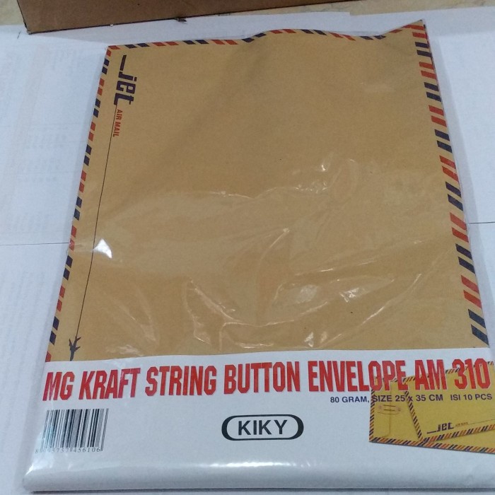 

Limited Amplop Coklat Airmail 310 Kiky 80 Gsm Bergaransi