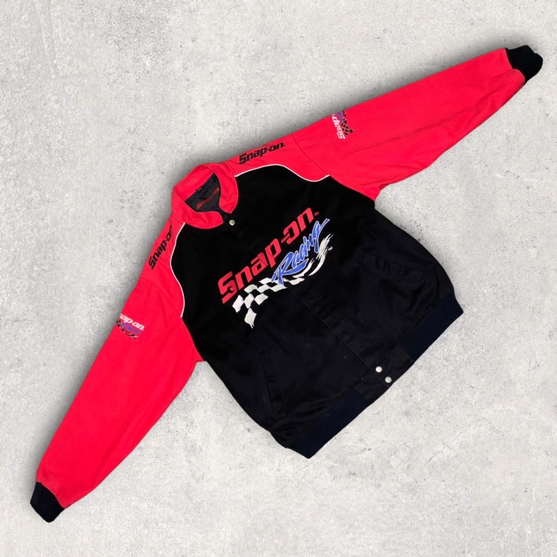 JAKET NASCAR SNAP ON RACING NOT JEFF HAMILTON JH CHASE